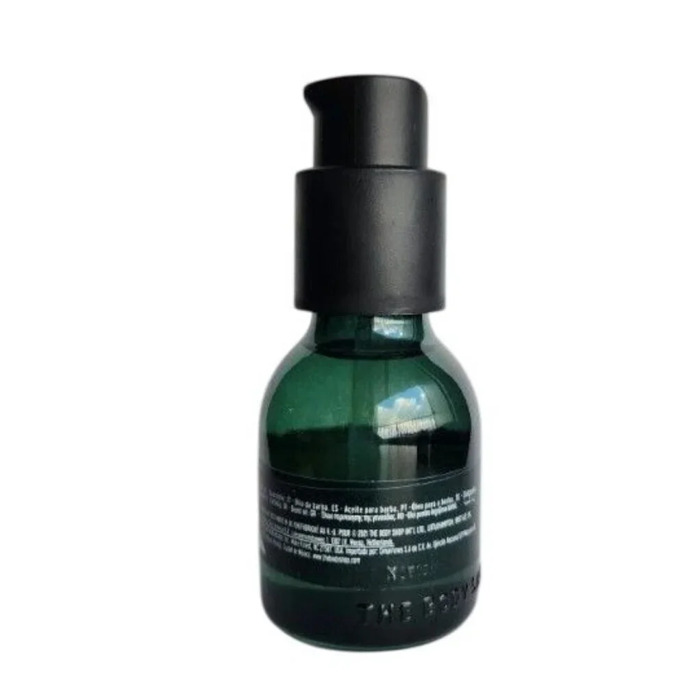 The Body Shop Cedar & Sage Conditioning Beard Oil 30ml 1 oz & Comb Skincare NEW